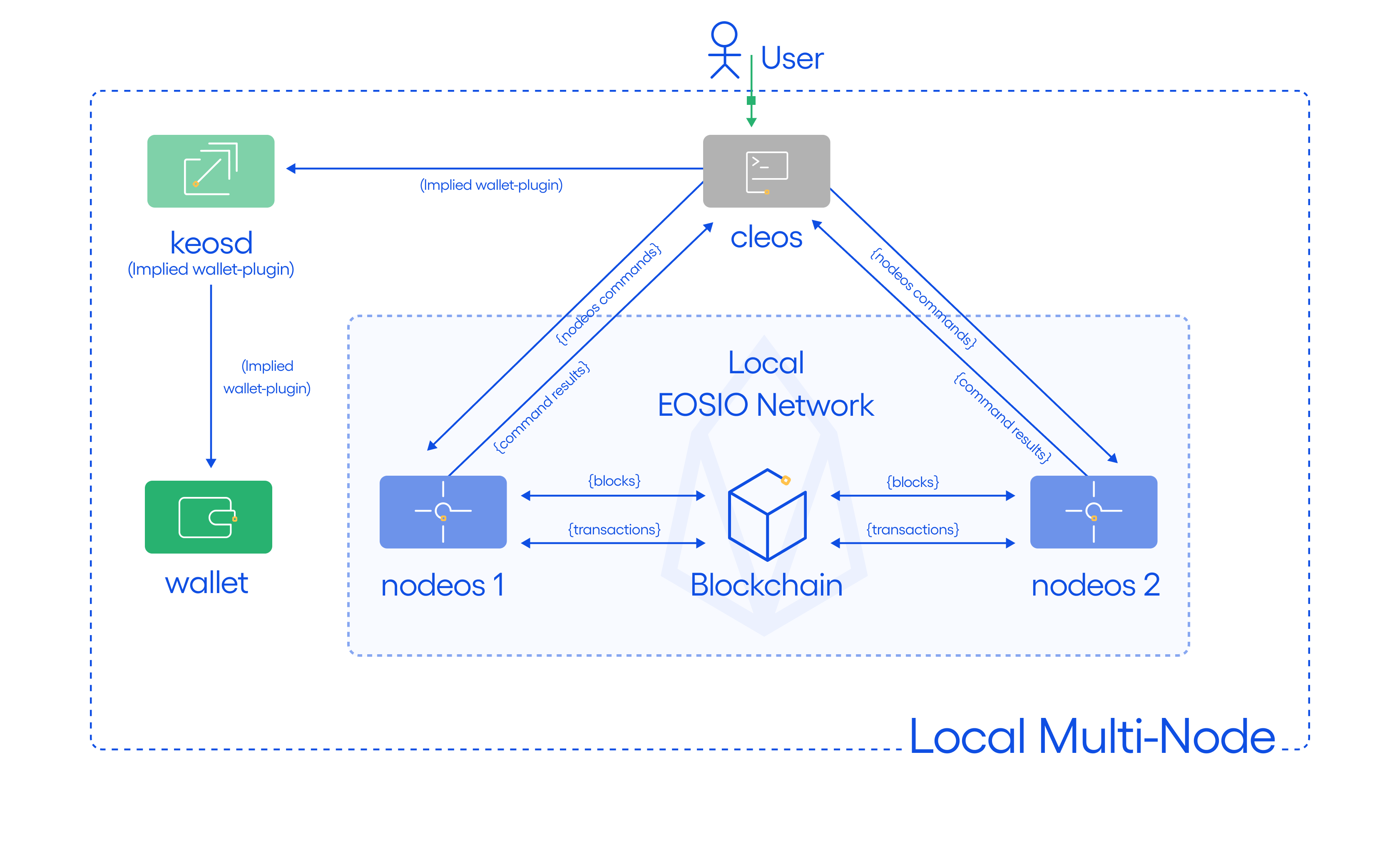 Single host multi node testnet